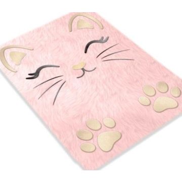 Pamiętnik z kłódką A5/96K Fluffy Kitty ASTRA