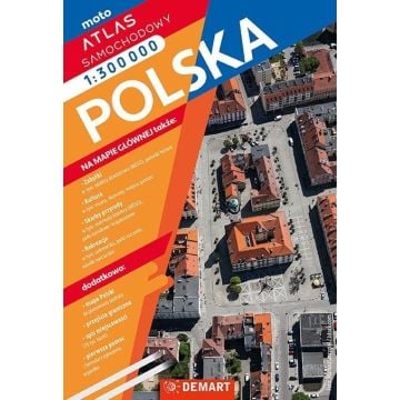 Atlas samochodowy Polski 1:300 000