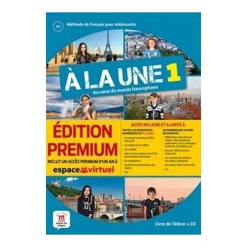 A la une 1 podręcznik. Edicon premium
