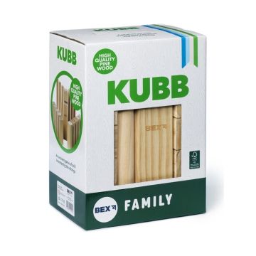 Gra plenerowa Kubb Family Certyfikat FSC