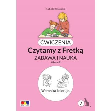 Ćwiczenia. Czytamy z Fretką cz.7 Zdania 2