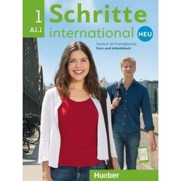 Schritte international Neu 1 KB+AB+online HUEBER