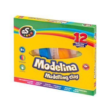 Modelina 12 kolorów AS