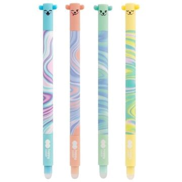 Długopis wymazywalny Pastel Twist nieb. (40szt)