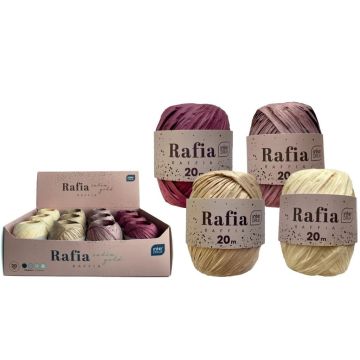 Rafia na szpulce 20m Satin Gold (12szt)