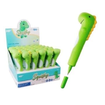 Długopis żelowy Squishy Dinozaur (36szt)
