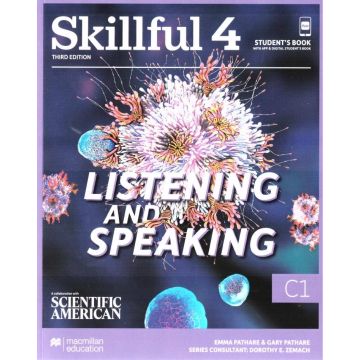 Skillful 3nd ed. 4 Listening & Speaking SB + kod