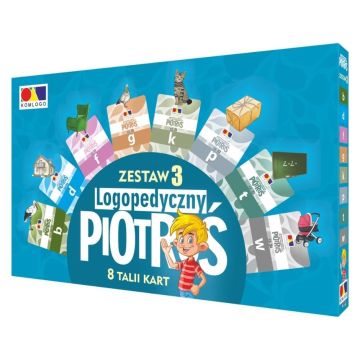 Logopedyczny Piotruś. Zestaw 3