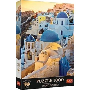 Puzzle 1000 Miasteczko Oia, Santorini TREFL