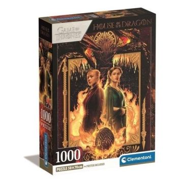 Puzzle 1000 Compact House Of The Dragon