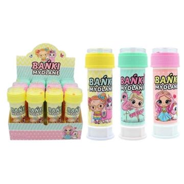 Bańki mydlane 60ml (12szt)