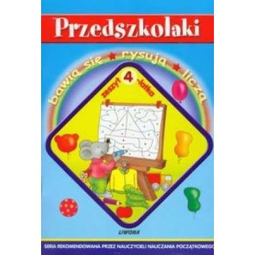 Przedszkolaki - zeszyt 4-latka  LIWONA