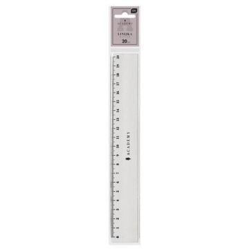 Linijka plastikowa 20cm Academy