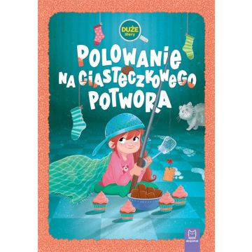 Polowanie na Ciasteczkowego Potwora. Duże litery