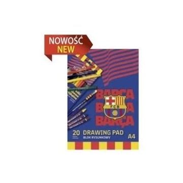 Blok rysunkowy A4/20K FC BARCELONA (10szt)