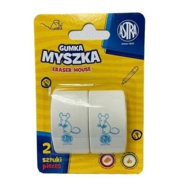Gumka myszka 2szt ASTRA