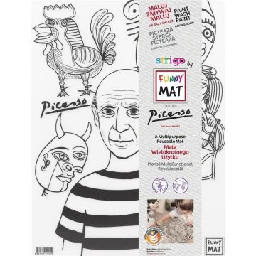 Mata transparentna Picasso Funny Mat STRIGO
