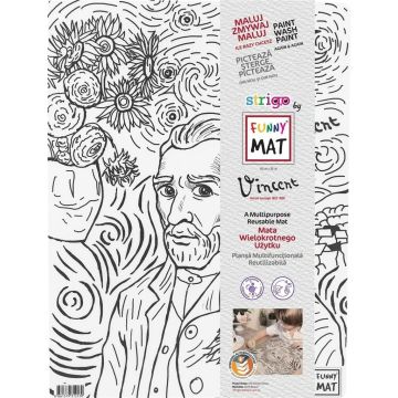 Mata transparentna Vincent Van Gogh Funny Mat