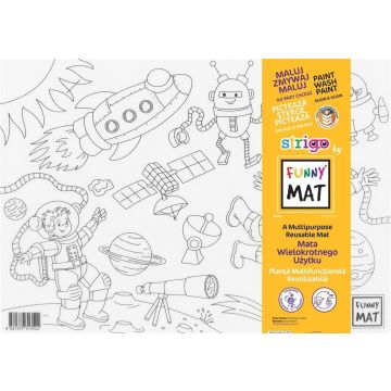 Mata transparentna Space Funny Mat STRIGO