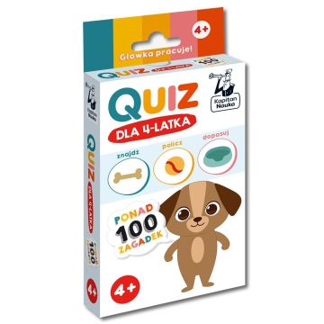Kapitan Nauka. Quiz dla 4-latka