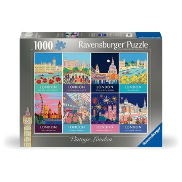 Puzzle 1000 Vintage Londyn