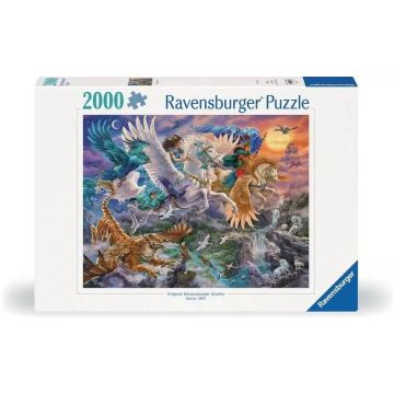 Puzzle 2000 Fantazja - Pegaz