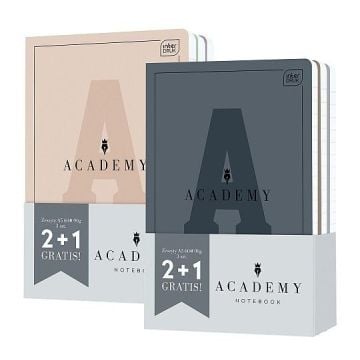 Zeszyt A5/60K linia Academy (3szt)
