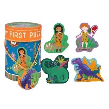 Puzzle dla początkujących dinozaury 4w1