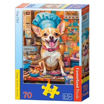 Puzzle 70 Dog Chef CASTOR