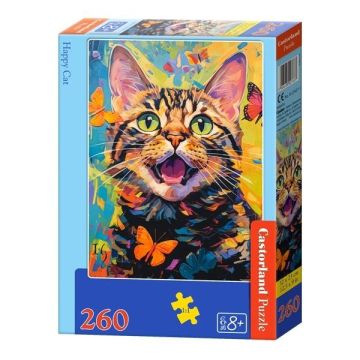 Puzzle 260 Happy Cat CASTOR