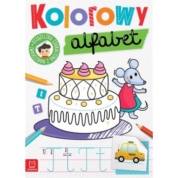 Kolorowy alfabet. Edukacyjna książeczka
