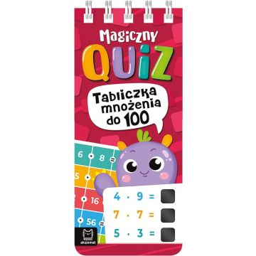 Magiczny quiz. Tabliczka mnożenia do 100