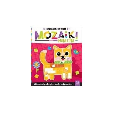 Mozaiki naklejki. Naklejam z pieskiem