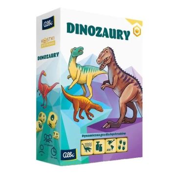 Kostki bystrzaka Dinozaury