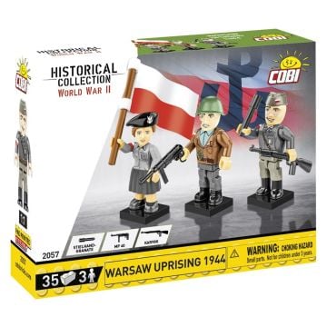 Powstanie Warszawskie 1944 - 3 Figurki