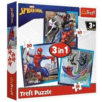 Puzzle 3w1 Pajęczy przyjaciele TREFL