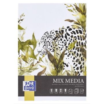 Blok artystyczny A5/50K mix media 225g klejony