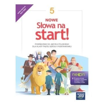 J.Polski SP 5 Nowe Słowa na start neon Podr w.2024