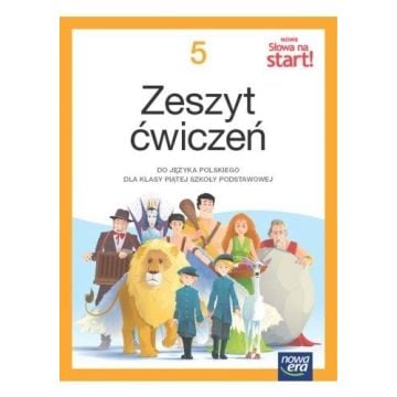 J.Polski SP 5 Nowe Słowa na start neon Ćw w.2024