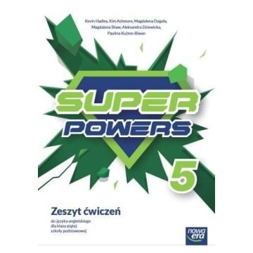 Język angielski SP 5 Super Powers neon Ćw. w.2024