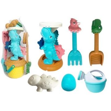 Zestaw zabawek do piasku dinozaury