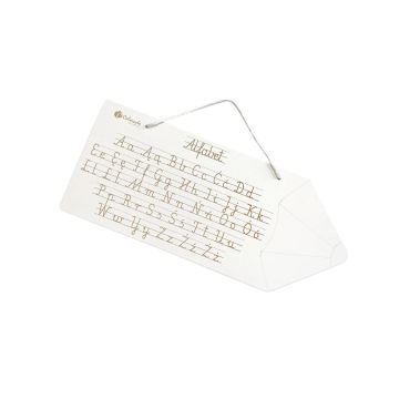 Znam swój alfabet - tablica drewniana Kredka
