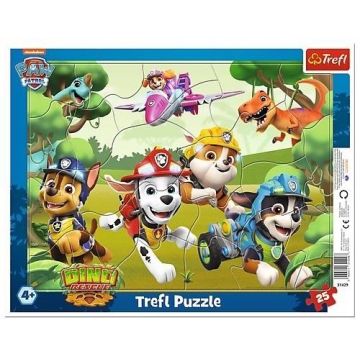 Puzzle ramkowe 25 Wyczynowe triki piesków TREFL