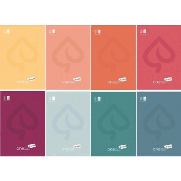 Zeszyt A5/60K kratka One colour (10szt) MAR MAR