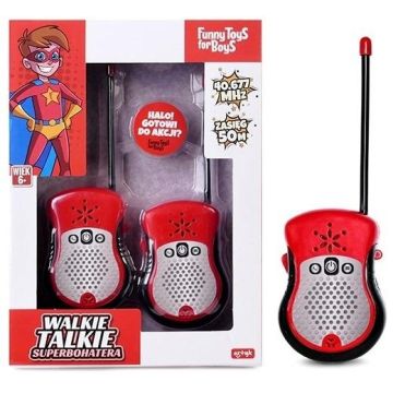 Walkie talkie Superbohatera Toys For Boys