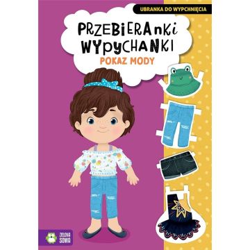 Przebieranki wypychanki. Pokaz mody