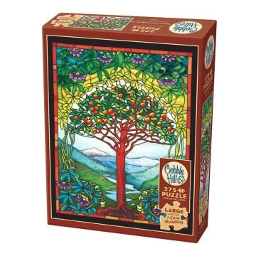 Puzzle 275 XL Witraż: Drzewo życia G3