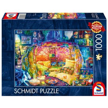 Puzzle PQ 1000 Przytulna kryjówka G2