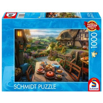 Puzzle PQ 1000 Śniadanie na świeżym powietrzu G3