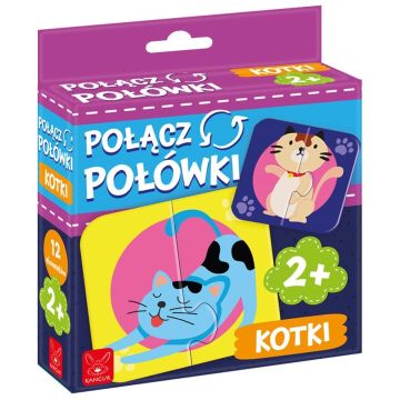 Połącz połówki Kotki